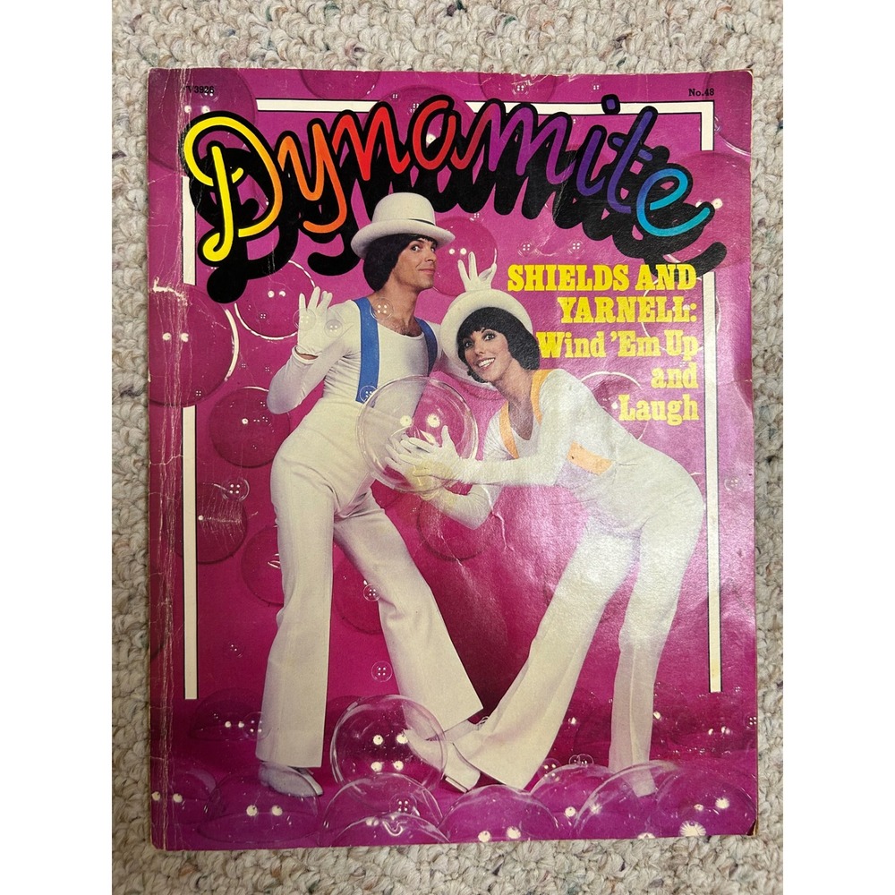 Vintage Dynamite Magazine No 48 1978 Shields and Yarnell Scholastic Retro Pop